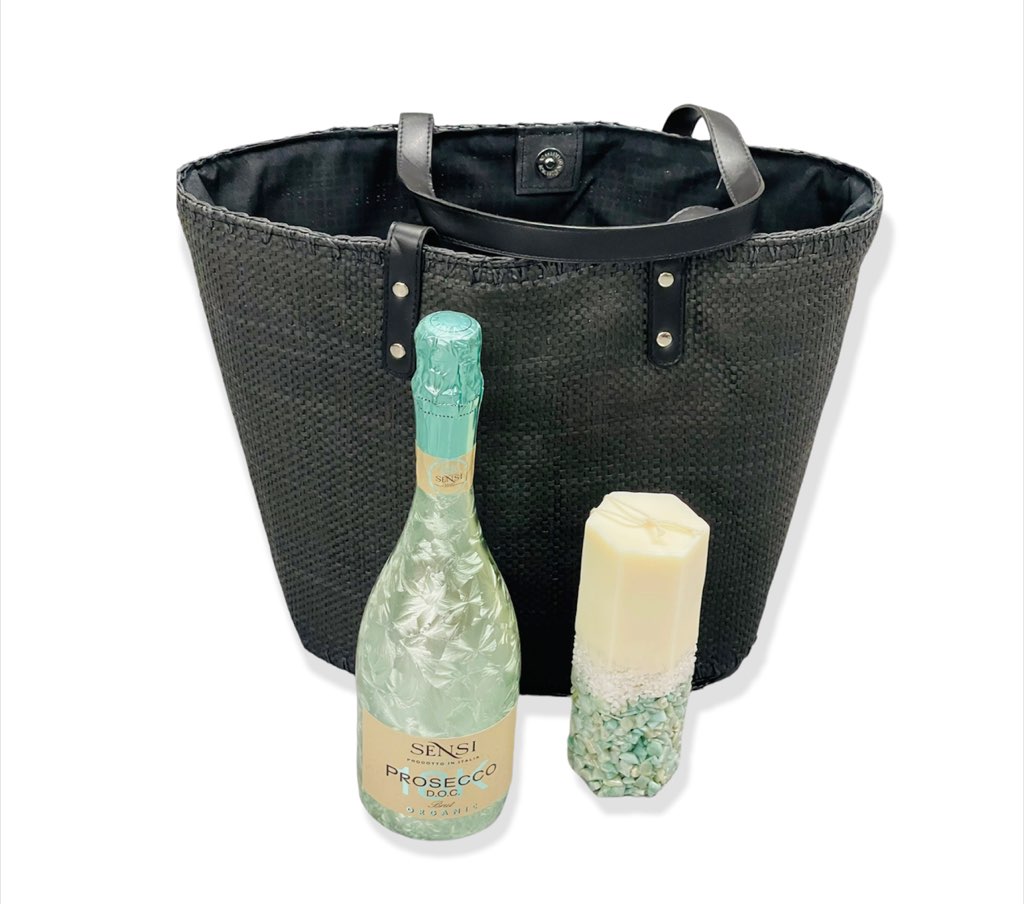 Green Prosecco Gift Bag Grazie Gift Baskets & Hampers Perth